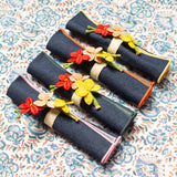 Rainbow Denim Napkins, Set of 4