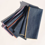 Rainbow Denim Napkins, Set of 4