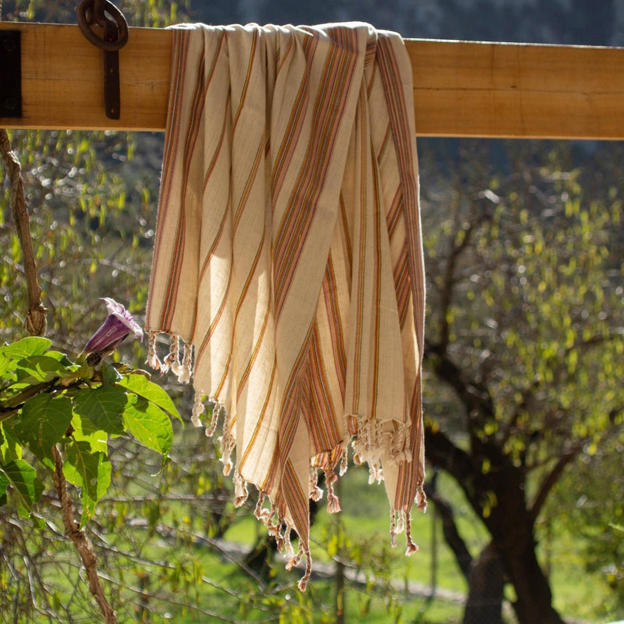 Multicolor Linen Towel