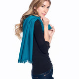 Turquesa Alpaca Reversible Wrap