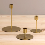 Gold Taper Candle Holders