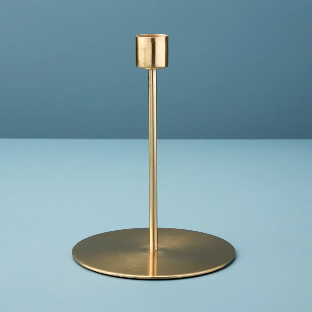 Gold Taper Candle Holders