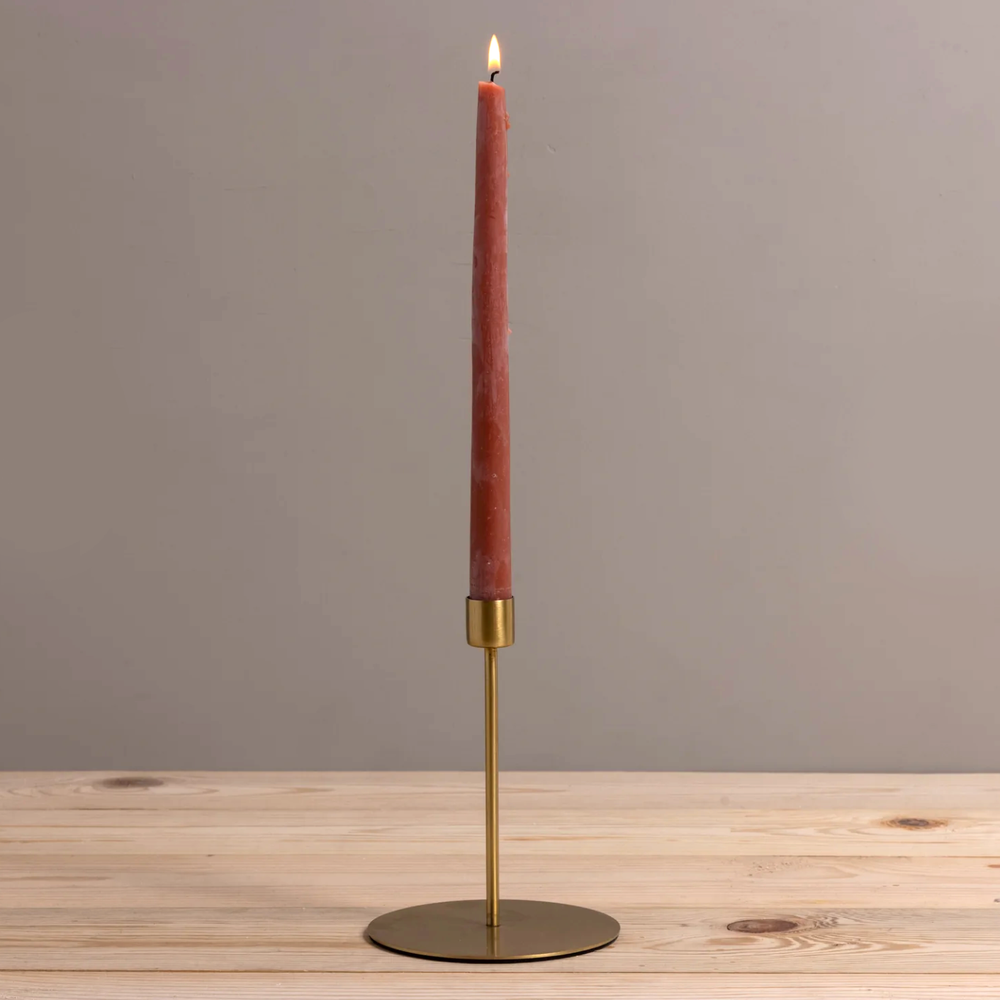 Gold Taper Candle Holders