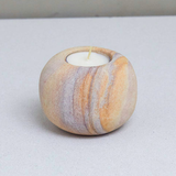 Rainbow Sandstone Candleholder