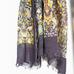 Wool Silk Scarf in Antonia