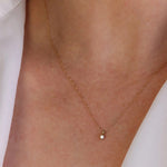 14k Diamond Pendant Necklace