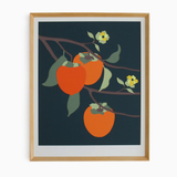 Forest Persimmon Framed Print