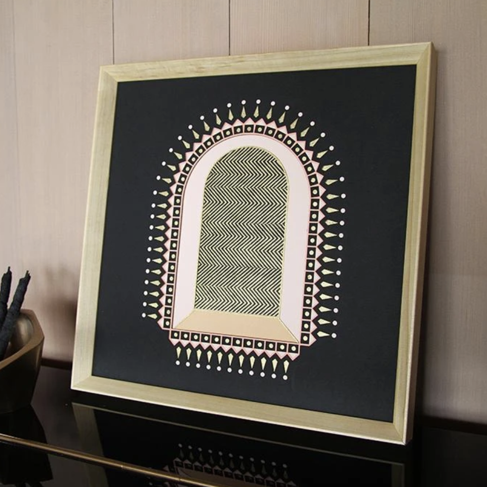 Passage Neutral Framed Papercut