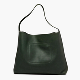 Leather Bonarda Tote in Green