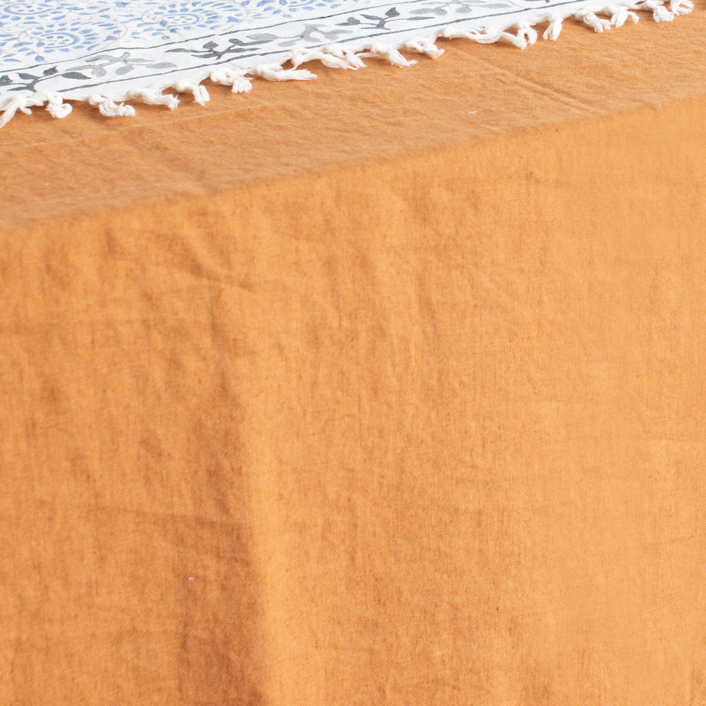 Hazelnut Linen Tablecloth