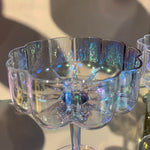 Iridescent Petal Coupe, Set of 2