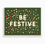 Be Festive Christmas Card