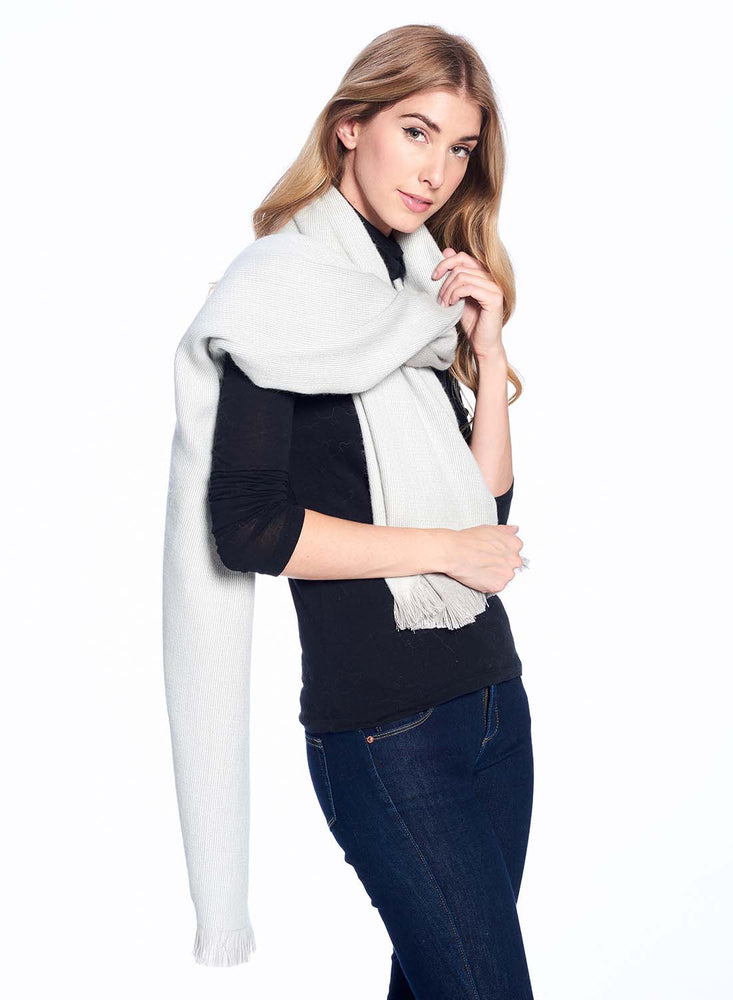 Polar Drift Alpaca Reversible Wrap