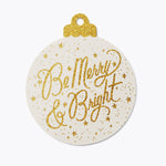 Be Merry + Bright Gift Tags